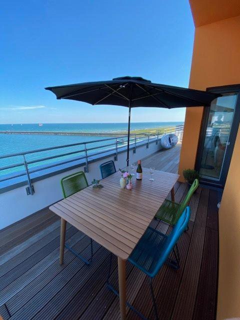 Penthouse Hygge Meerblick Am Strand Olpenitz Exteriér fotografie